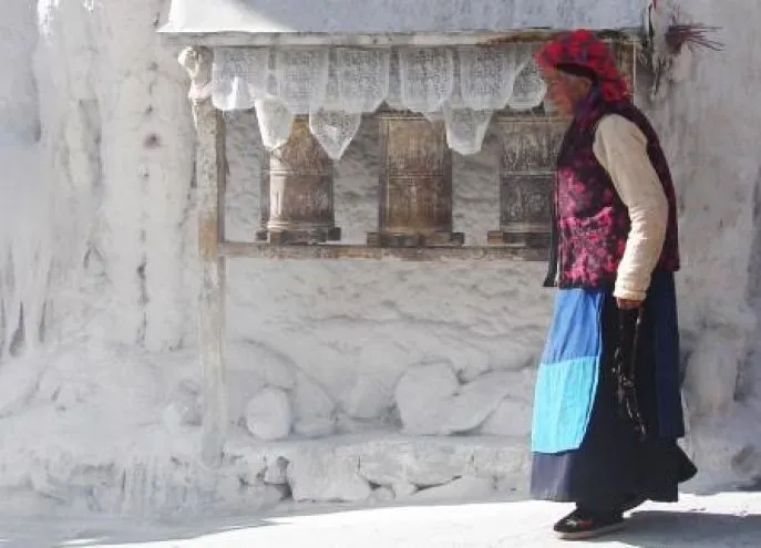 china theeroute reis qi deng ge Zhongdian Shangri La